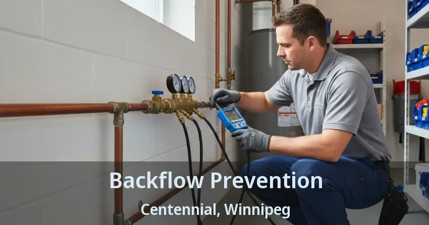 Backflow Prevention Centennial, Winnipeg - MB