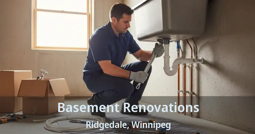 Basement Renovations Ridgedale, Winnipeg - MB