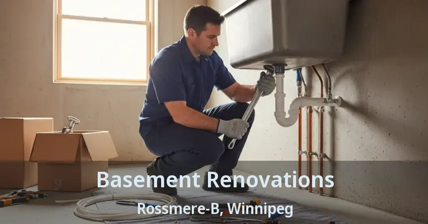 Basement Renovations Rossmere-B, Winnipeg - MB