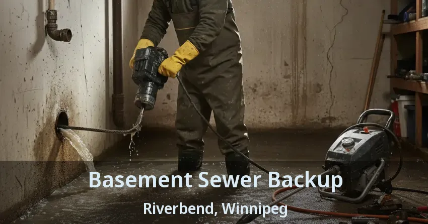 Basement Sewer Backup Riverbend, Winnipeg - MB