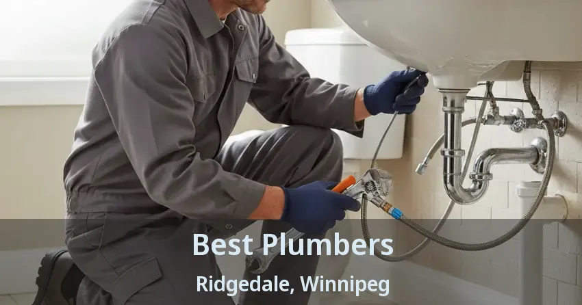 Best Plumbers Ridgedale, Winnipeg - MB