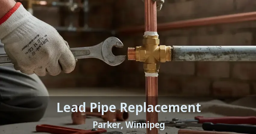 Lead Pipe Replacement Parker, Winnipeg - MB
