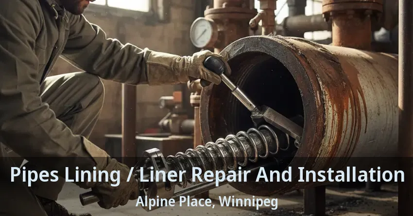 Pipes Lining / Liner Repair And Installation Alpine Place, Winnipeg - MB