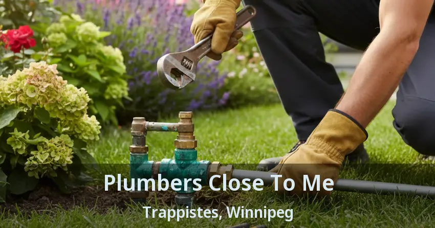 Plumbers Close To Me Trappistes, Winnipeg - MB