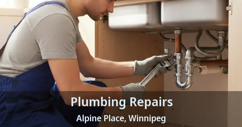 Plumbing Repairs Alpine Place, Winnipeg - MB