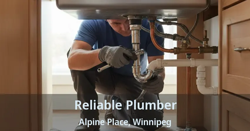 Reliable Plumber Alpine Place, Winnipeg - MB