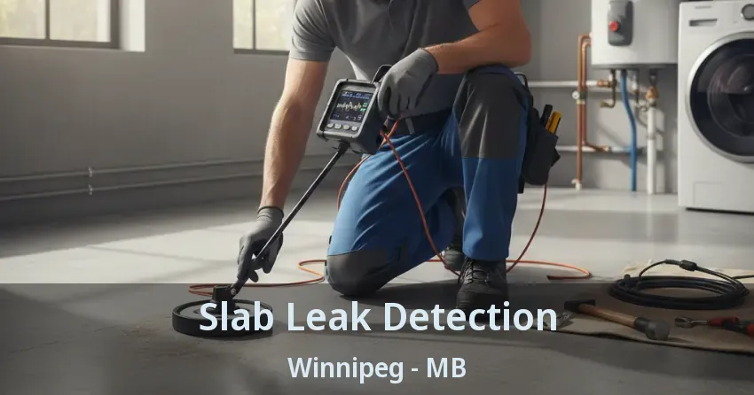 Slab Leak Detection Winnipeg - MB