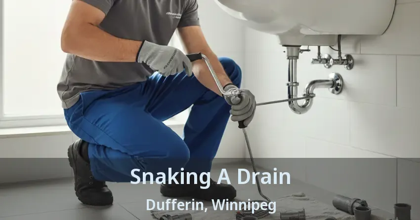 Snaking A Drain Dufferin, Winnipeg - MB