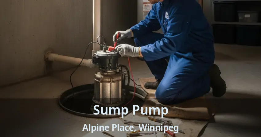 Sump Pump Alpine Place, Winnipeg - MB