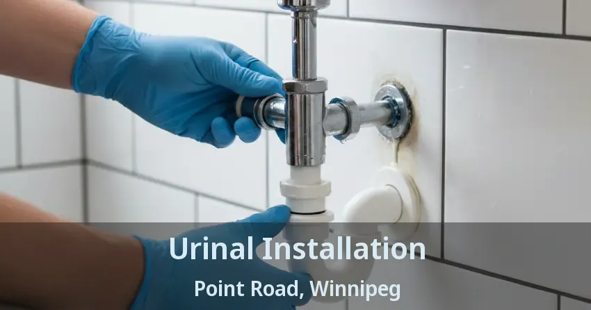 Urinal Installation Point Road, Winnipeg - MB