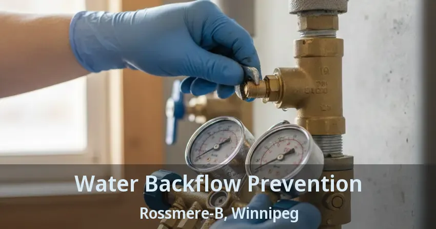 Water Backflow Prevention Rossmere-B, Winnipeg - MB
