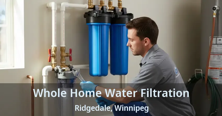 Whole Home Water Filtration Ridgedale, Winnipeg - MB